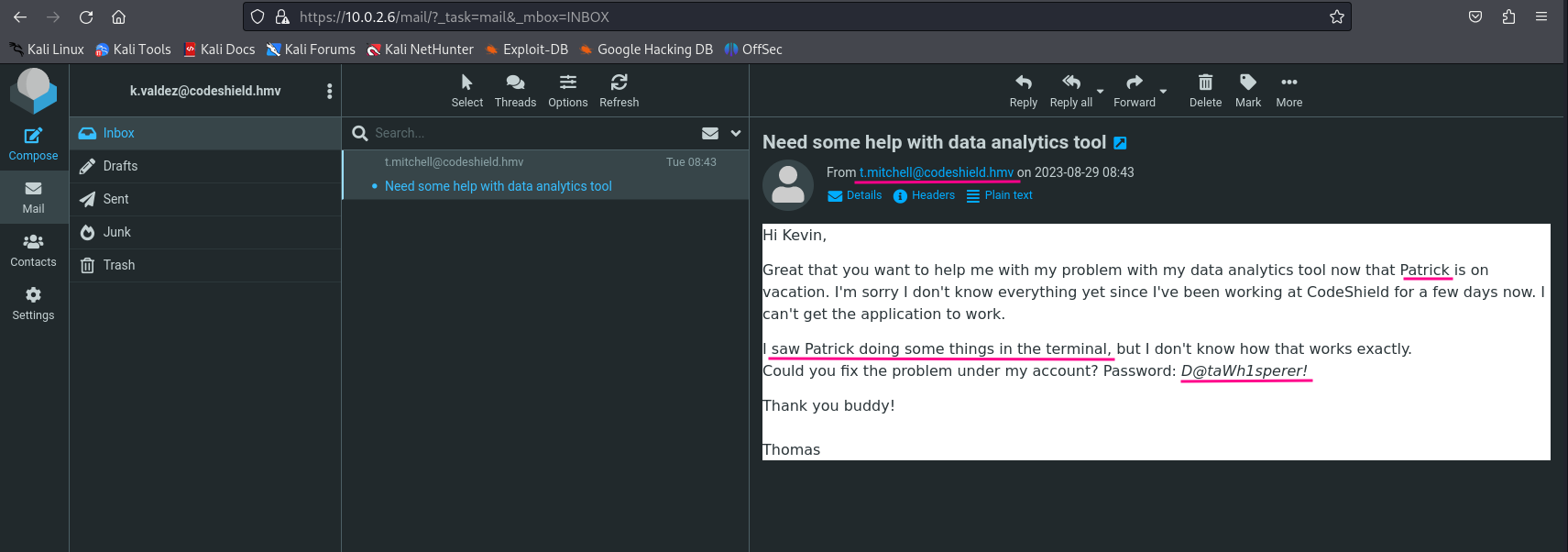 Write-up CodeShield on HackMyVM | eMVee
